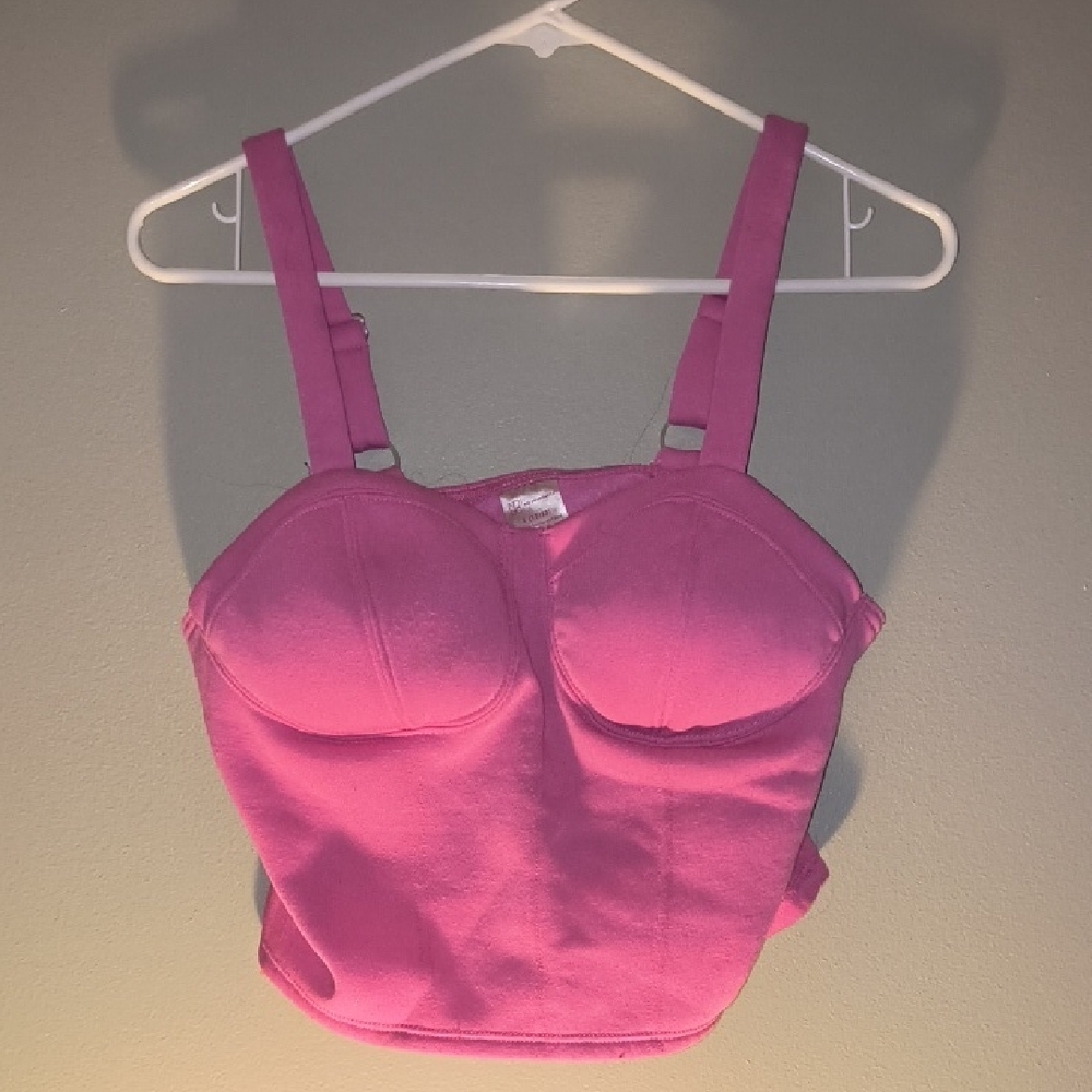 No Boundaries Fuchsia Knit Top